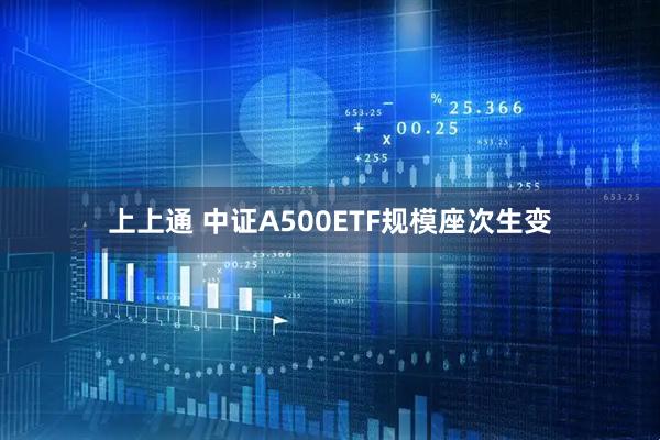上上通 中证A500ETF规模座次生变